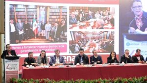 Rosa Icela Rodríguez destaca avances en gobernabilidad y justicia