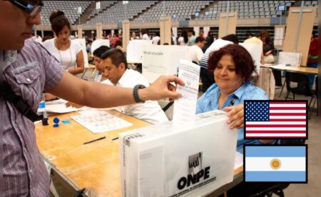EE UU y Argentina tendrán más centros de votación para peruanos