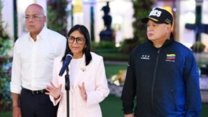 Delcy Rodríguez propone diálogo con EE.UU. tras detención de Maduro