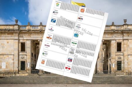 Definen posiciones de logos en tarjetón electoral 2026 en Colombia