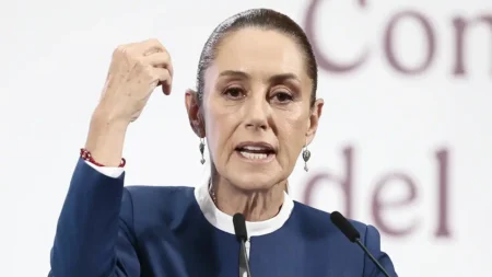 Sheinbaum urge a EU frenar tráfico de armas hacia México Sheinbaum urge a EU frenar tráfico de armas hacia México