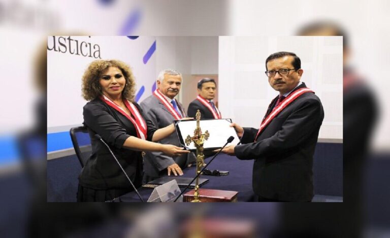 Augusto Ruidías asume como juez titular de la Corte Suprema del Perú