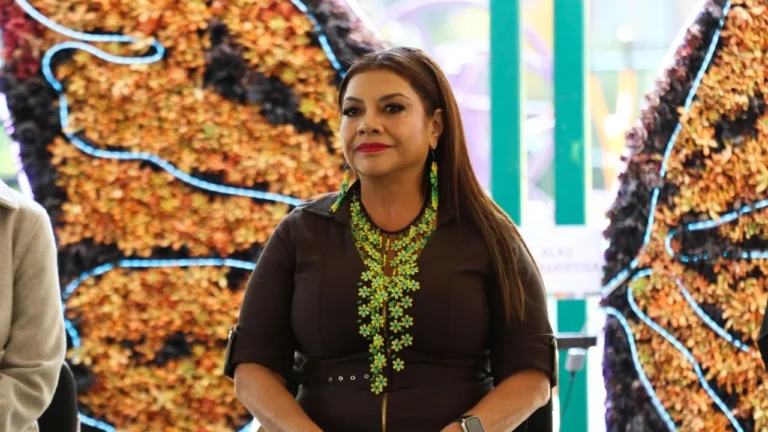 Clara Brugada llama a marcha pacífica del 8M en CDMX Clara Brugada llama a marcha pacífica del 8M en CDMX