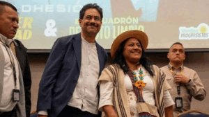 Iván Cepeda recorre regiones con minga indígena en campaña presidencial Iván Cepeda recorre regiones con minga indígena en campaña presidencial