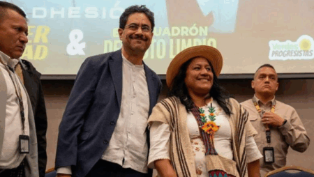 Iván Cepeda recorre regiones con minga indígena en campaña presidencial Iván Cepeda recorre regiones con minga indígena en campaña presidencial