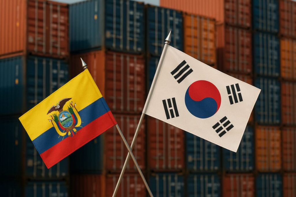Acuerdo comercial abre mercado surcoreano a exportaciones ecuatorianas