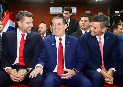 Peña y Alliana piden reelección de Cartes en la ANR