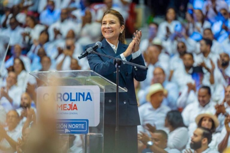 Carolina Mejía confirma aspiración presidencial por el PRM en 2024 Carolina Mejía confirma aspiración presidencial por el PRM en 2024