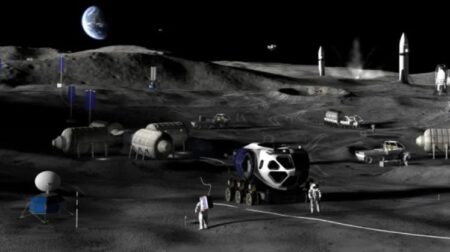NASA inicia misión para construir base lunar permanente en 2026