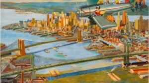 Museo de Nueva York exhibe mural histórico de Alicia restaurado Museo de Nueva York exhibe mural histórico de Alicia restaurado