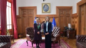 Presidentas de la Corte Suprema y TC refuerzan cooperación judicial Presidentas de la Corte Suprema y TC refuerzan cooperación judicial