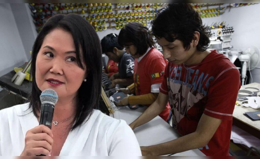 Keiko Fujimori garantiza mantener derechos laborales en Perú