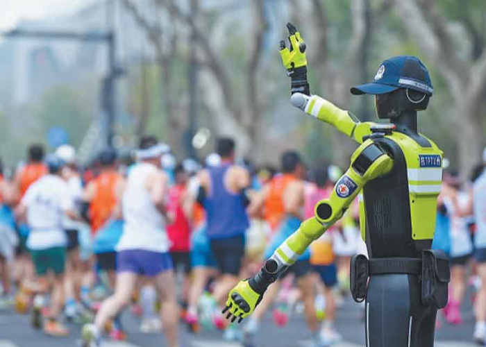 China utiliza robots con IA para gestionar tráfico en Hangzhou China utiliza robots con IA para gestionar tráfico en Hangzhou