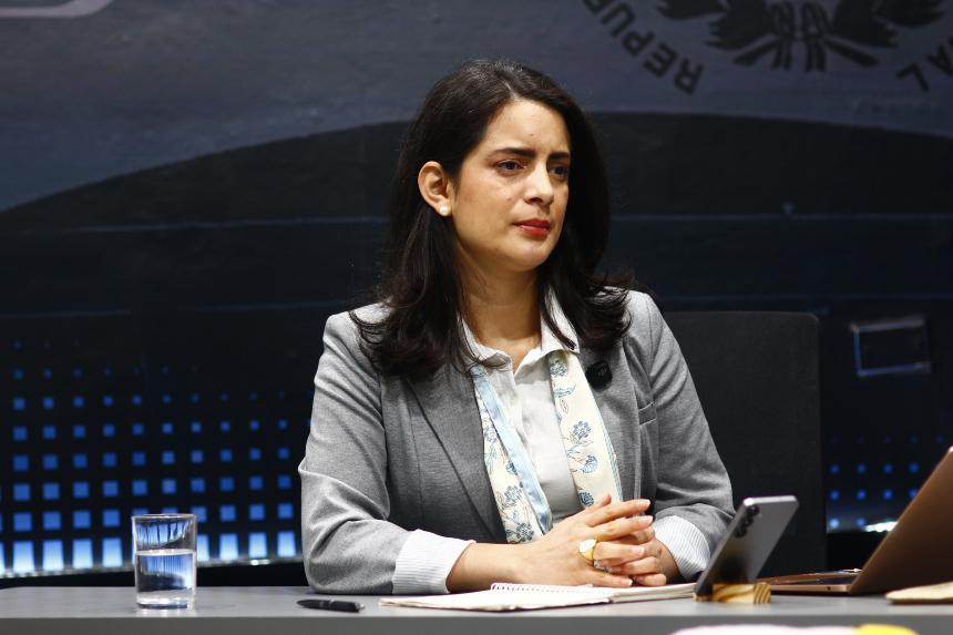 Claudia Ortiz critica gestión en VAMOS y confirma candidatura interna Claudia Ortiz critica gestión en VAMOS y confirma candidatura interna