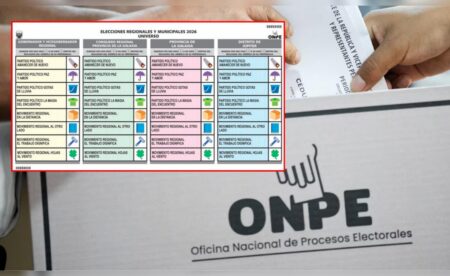 APP encabezará la cédula en Elecciones Regionales 2026, según ONPE