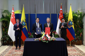 Ecuador y Singapur refuerzan cooperación bilateral con nuevo acuerdo Ecuador y Singapur refuerzan cooperación bilateral con nuevo acuerdo