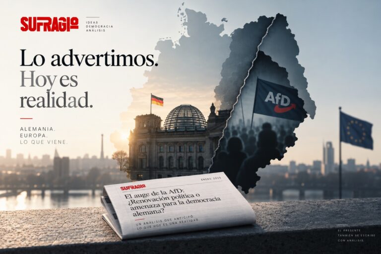 Hace veinte meses vimos las señales: AfD ya no protesta, disputa el poder