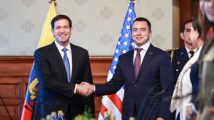 Rubio reforzará cooperación en Colombia, Ecuador y Perú en septiembre