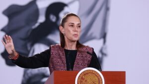 Sheinbaum exige a EE.UU. respeto y no usar a México en elecciones Sheinbaum exige a EE.UU. respeto y no usar a México en elecciones