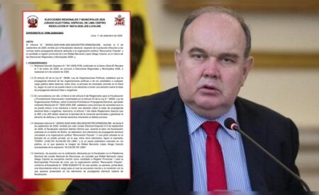 Jurado Electoral investiga a López Aliaga por propaganda engañosa