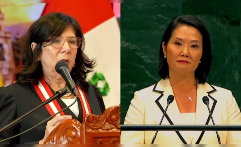 Janet Tello niega persecución judicial a militares y policías Janet Tello niega persecución judicial a militares y policías