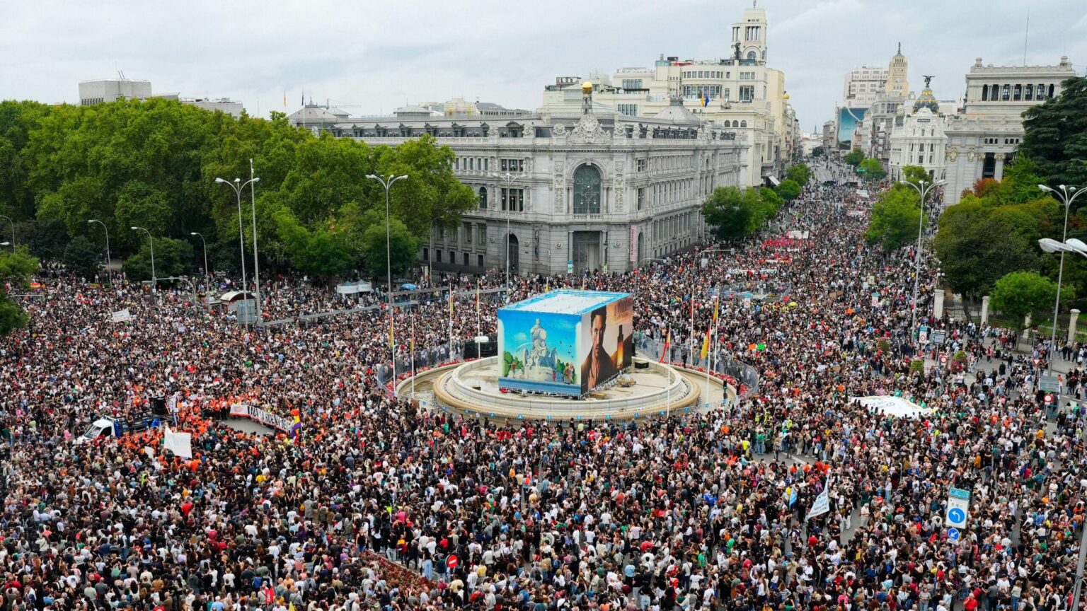 Protestas en España tras rechazo del Congreso a decretos de vivienda Protestas en España tras rechazo del Congreso a decretos de vivienda