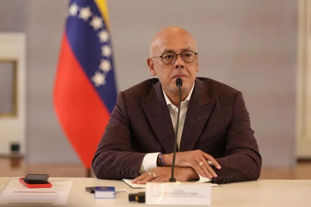 EE.UU. levanta sanciones a Jorge Rodríguez, líder parlamentario venezolano EE.UU. levanta sanciones a Jorge Rodríguez, líder parlamentario venezolano