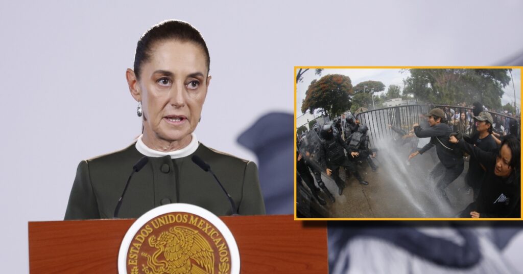 Sheinbaum pide a CNDH investigar tortura policial en Jalisco Sheinbaum pide a CNDH investigar tortura policial en Jalisco