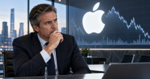 Apple alcanza valor récord en bolsa, pero genera dudas en Wall Street Apple alcanza valor récord en bolsa, pero genera dudas en Wall Street